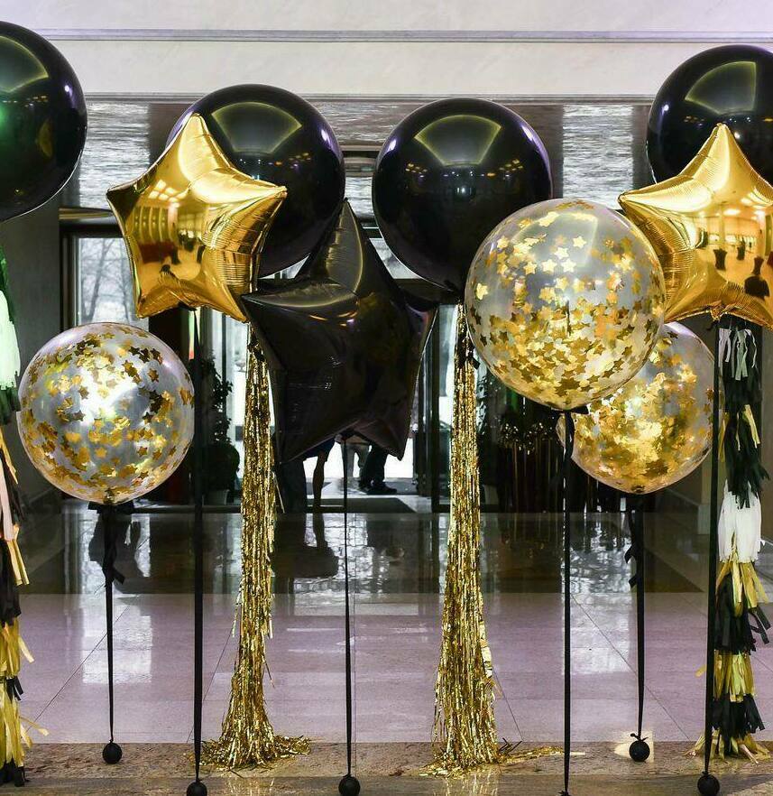 Фотозона Лев с шарами и листьями в Химках фотозона на годик