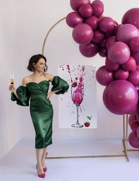 Фотозоны на юбилей для неё и него - выбирайте на ШАРОМАГИЯ.РФ Фотозона для девушки